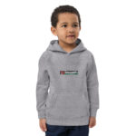 Kids eco hoodie-Palestine Flag Embroidered